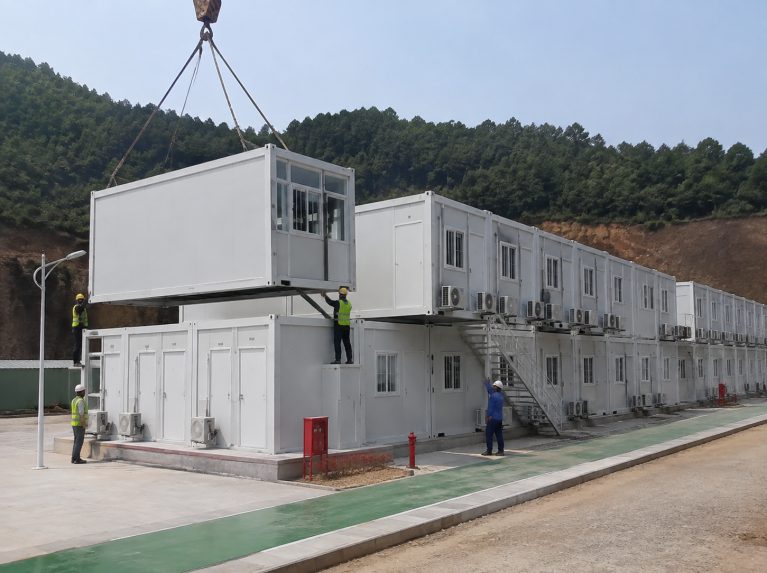 黄石集装箱办公室与工程营地房
